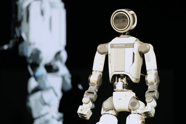 Hyundai and Boston Dynamics unveil humanoid robot Atlas at CES | AP News