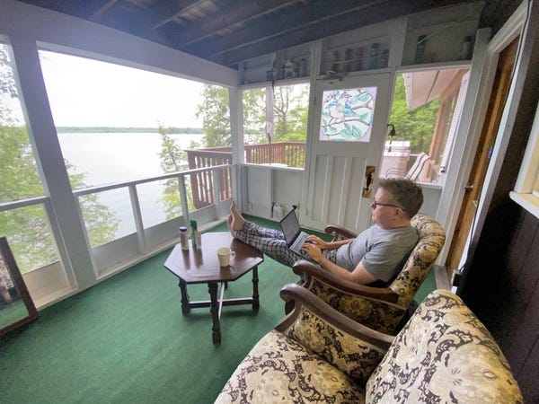 Picture of author writing this newsletter. No, seriously. Picture of author writing this newsletter. No, seriously.