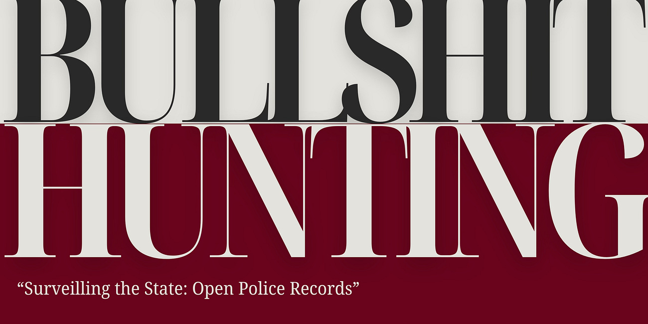 Surveilling the State: Open Police Records
