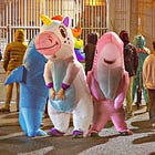 Facing Down ICE in Portland as an Inflatable Dachshund