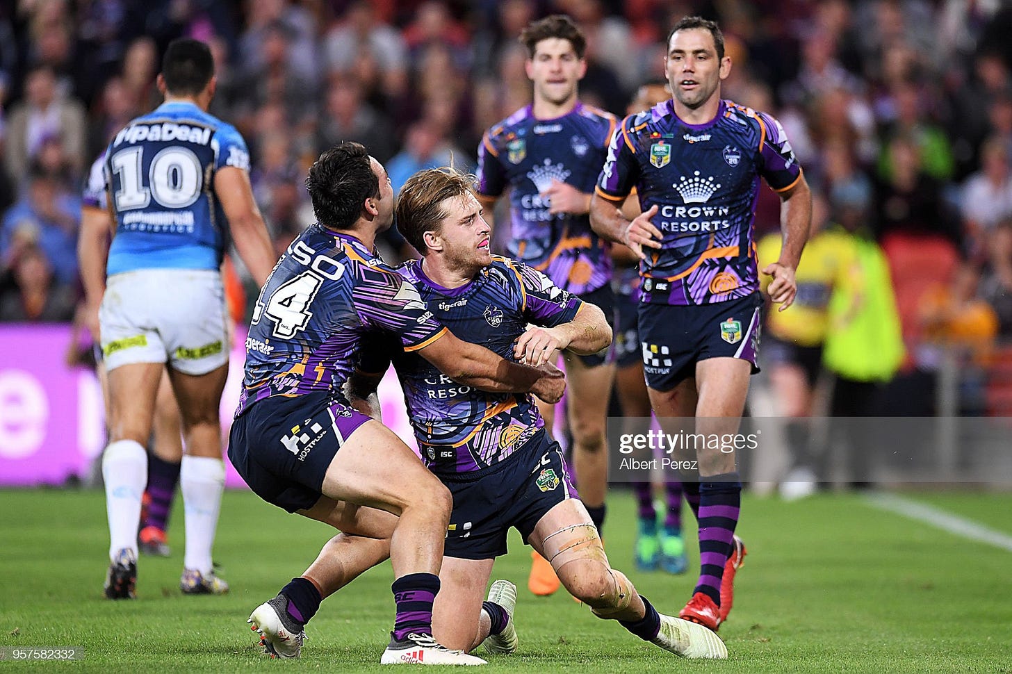 NRL Rd 10 - Storm v Titans