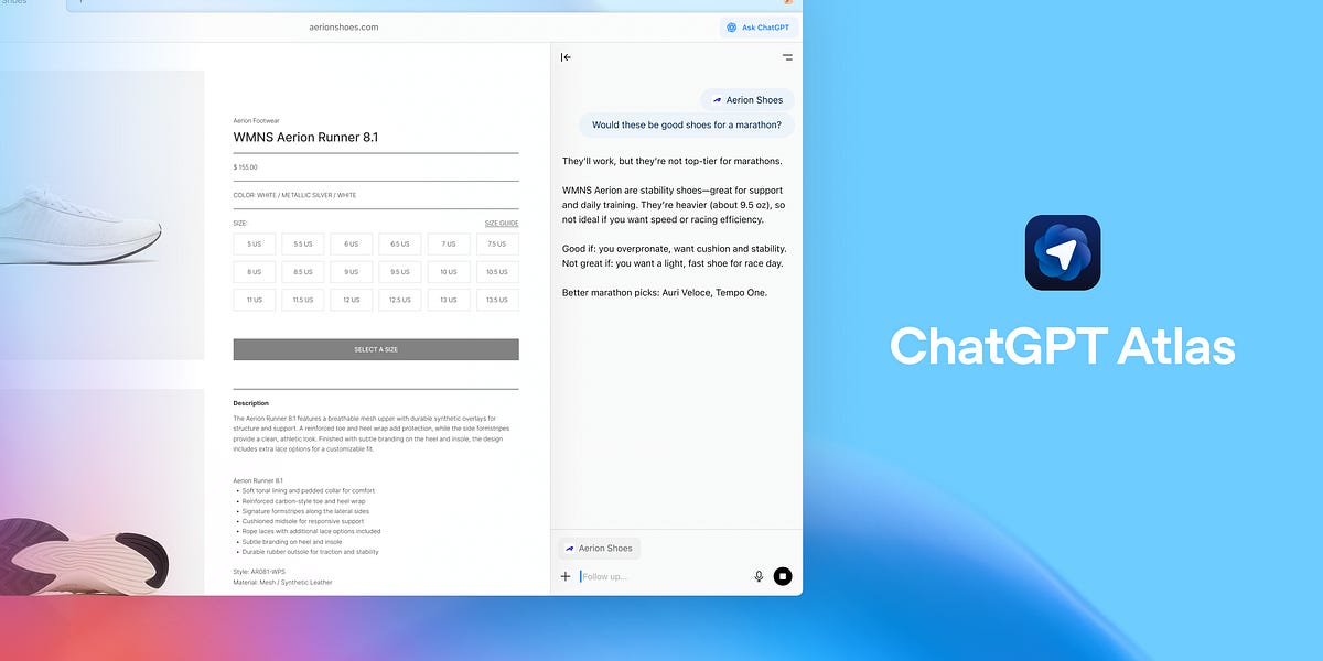 Launching our new browser, ChatGPT Atlas