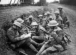Image result for world war 1 i british soldiers trench trenches