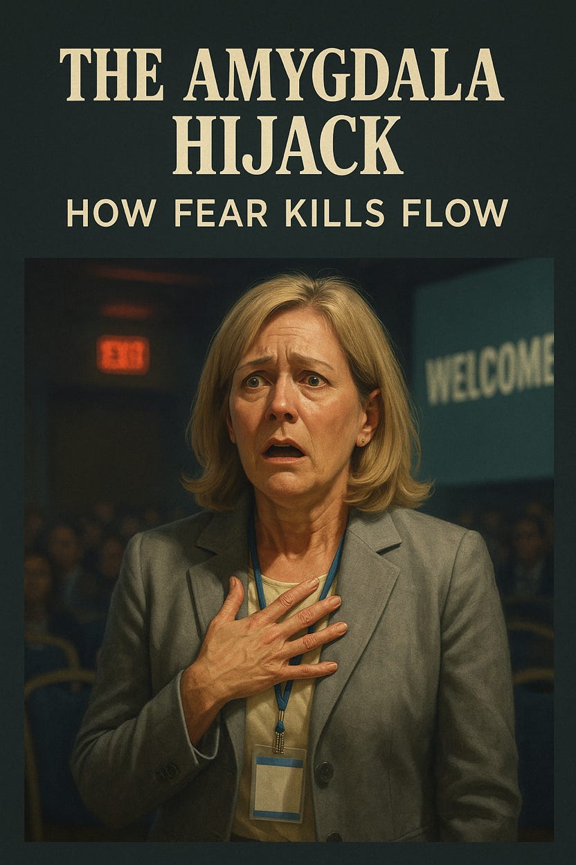 The Amygdala Hijack: How Fear Kills Flow
