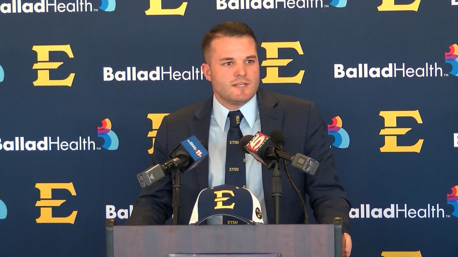 WATCH: ETSU introduces new head football coach Tre Lamb | WJHL | Tri-Cities  News & Weather