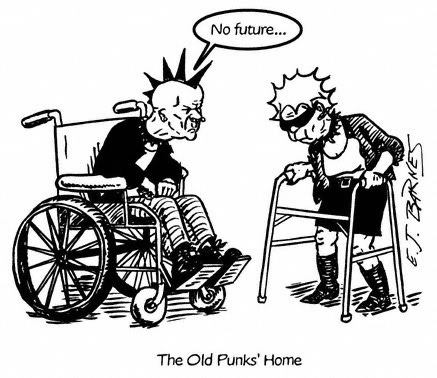 what happens to old punk rockers
