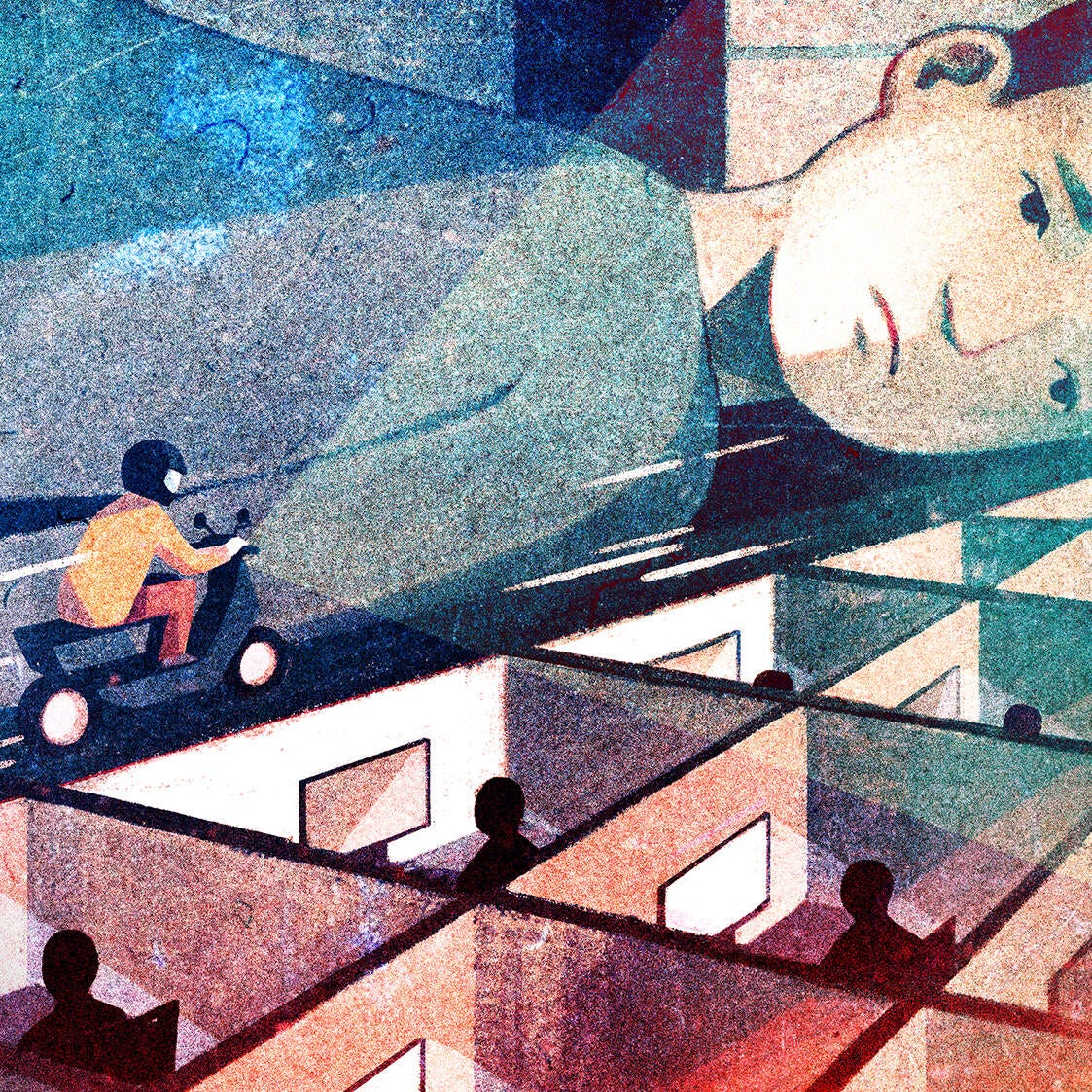 Slackers@Work: A Song for the Exhausted cover art