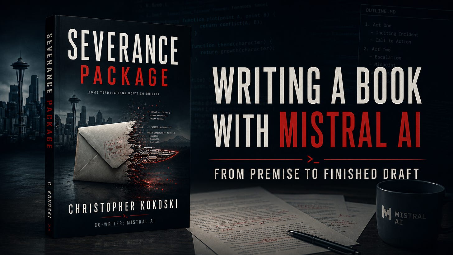 Writing a book with Mistral