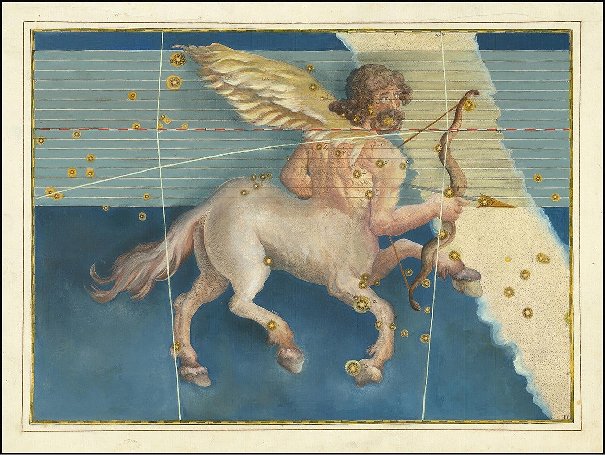 File:Sagittarius - Johann Bayer.jpg - Wikimedia Commons