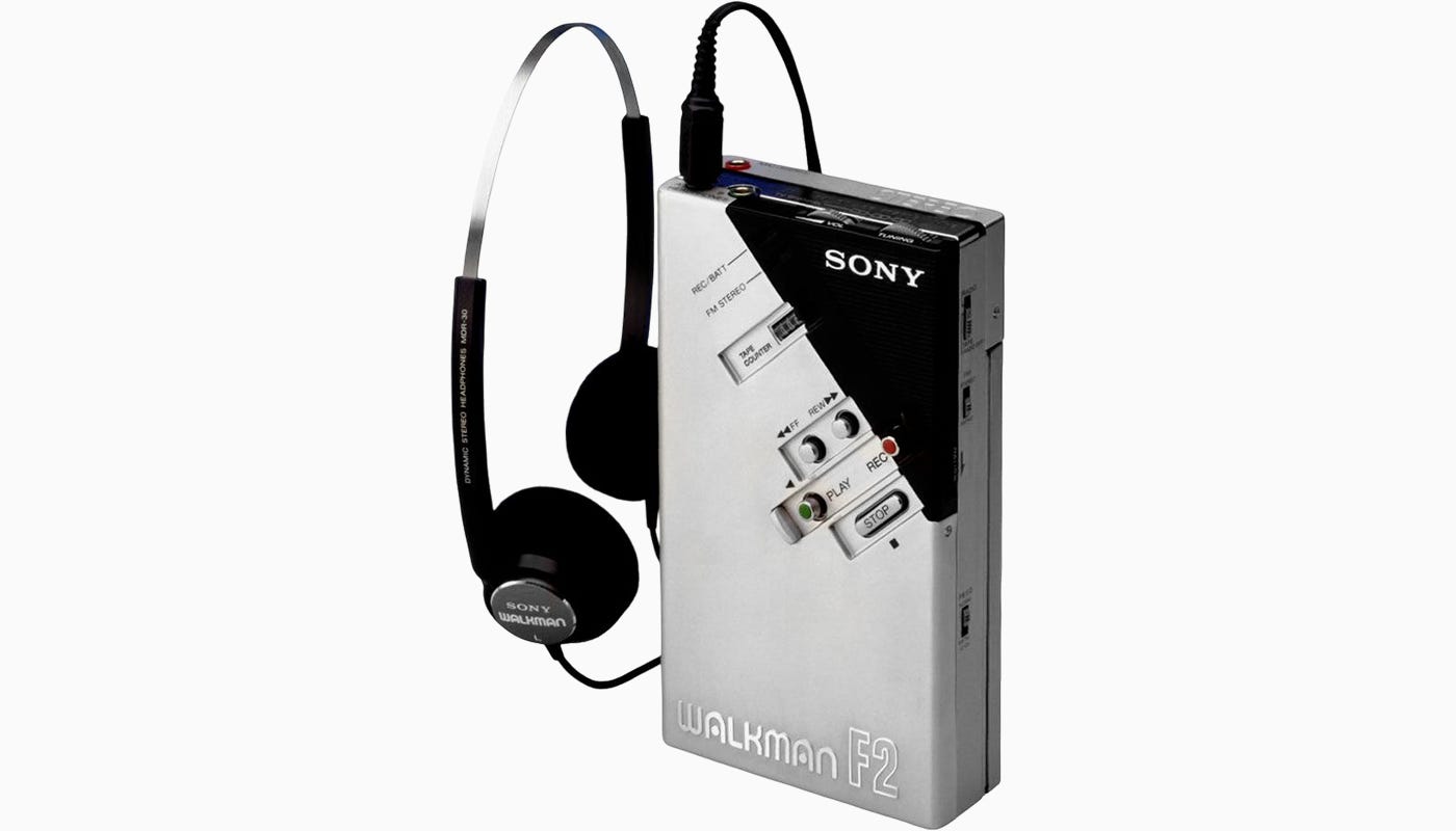 【極美品】SONY WALKMAN F2 WM-F2 カセットプレーヤー How Sony Turned the Walkman Into a Product Line in 1982