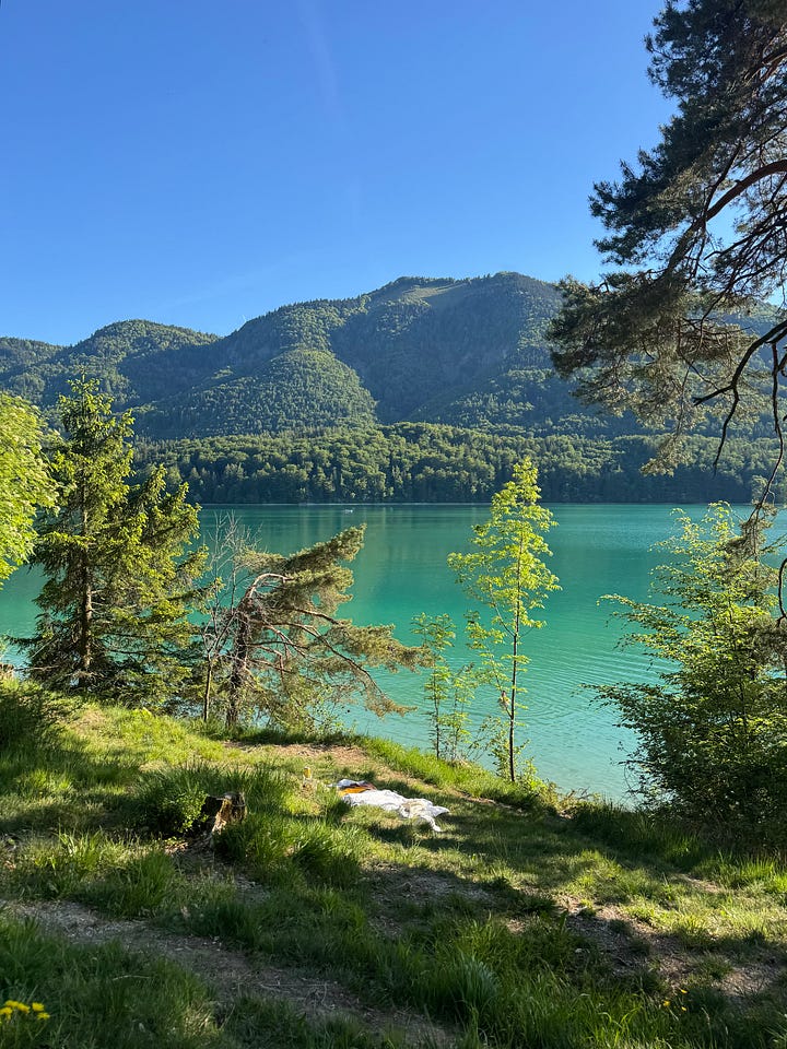 The colors of Bavaria are unreal