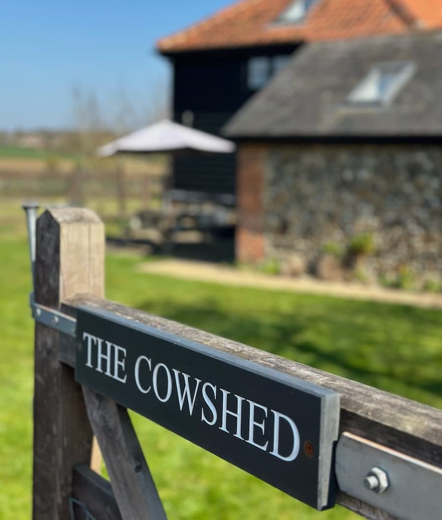 entrance to the cowshed