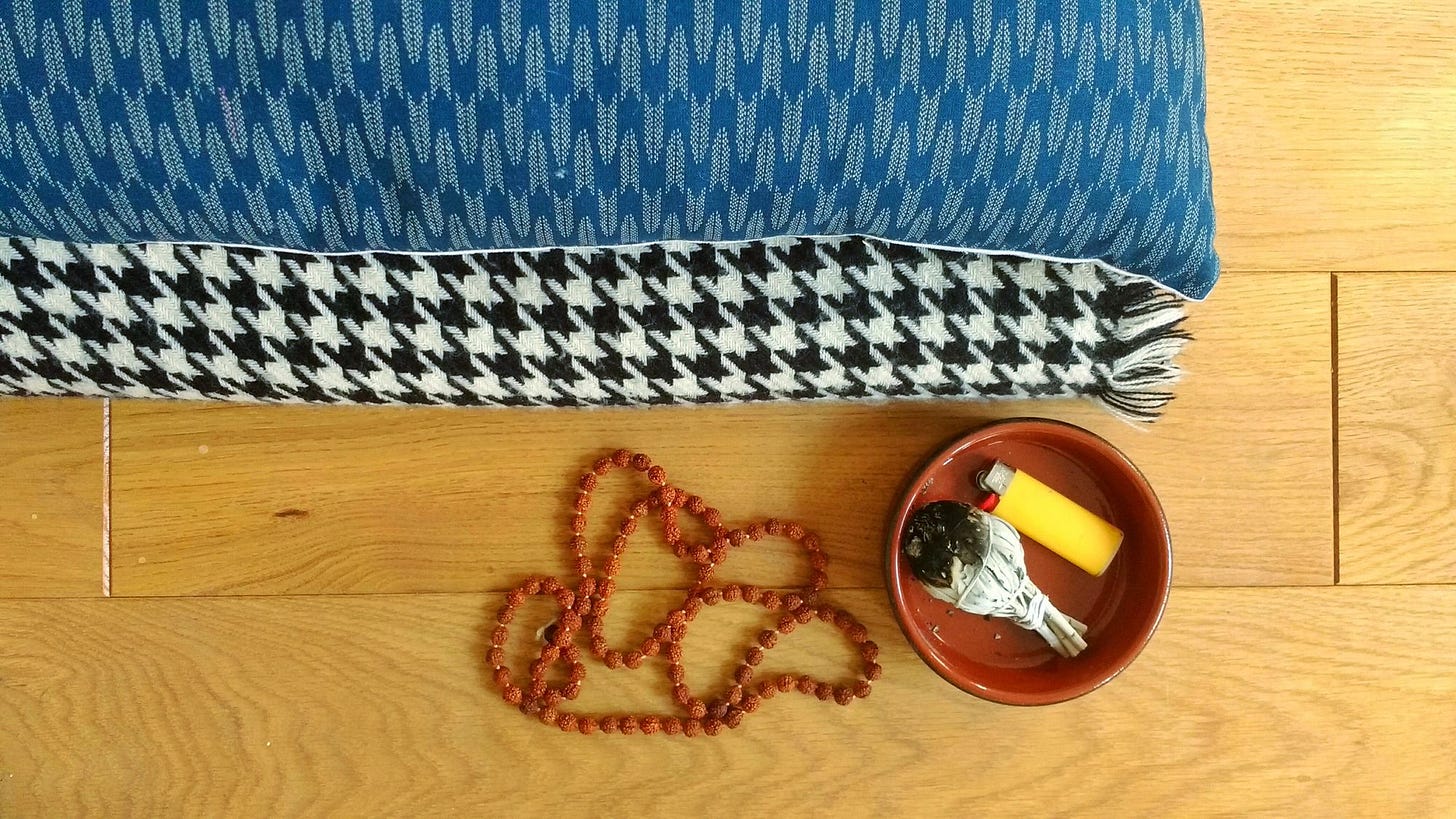 Meditation in Paris, France