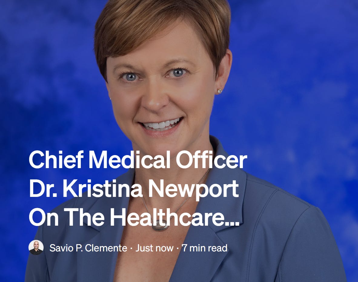 Dr. Kristina Newport, Chief Medical Officer at the American Academy of Hospice & Palliative Medicine, on keeping healthcare human Dr. Kristina Newport, Chief Medical Officer at the American Academy of Hospice & Palliative Medicine, on keeping healthcare human
