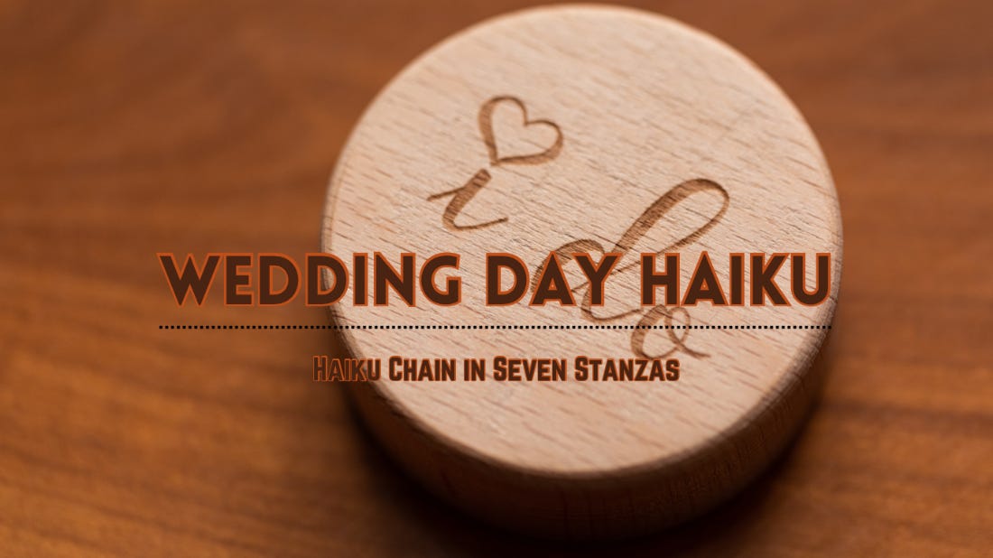 A circular, wooden block engraved with the words: I do