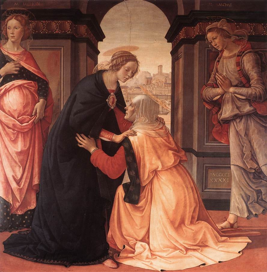 File:Domenico ghirlandaio, visitazione, louvre 01.jpg - Wikimedia Commons
