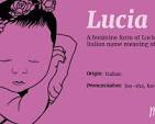 Lucia Name Meaning, Origin, Popularity, Girl Names Like Lucia ...