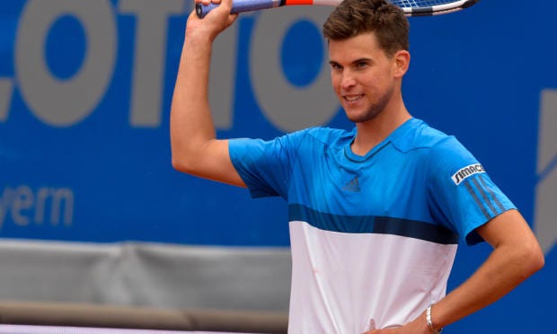 dominic thiem gearing up for rafael nadal french open dominic thiem gearing up for rafael nadal french open