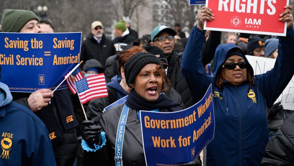 Rally for Federal Workers