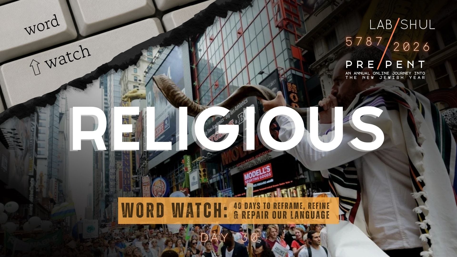 Prepent Day 30: Religious