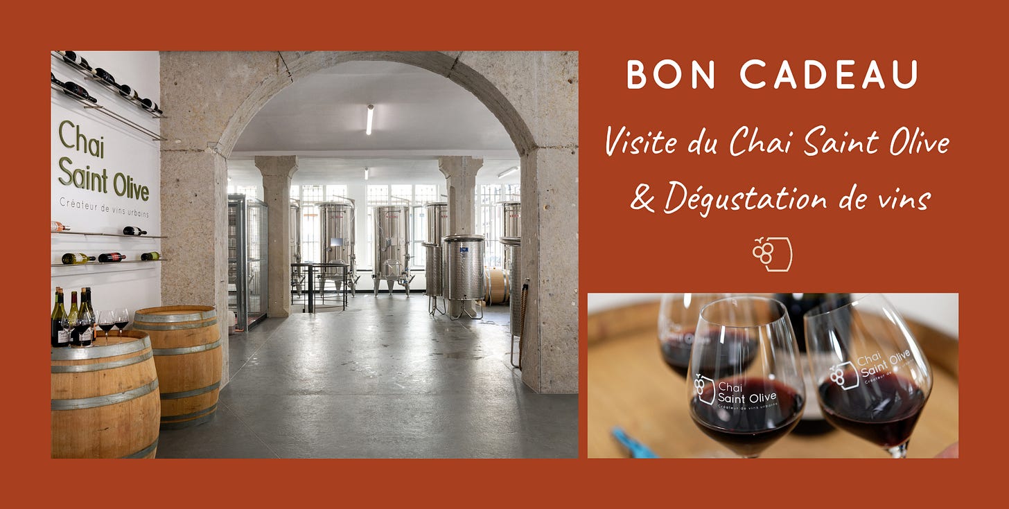 bon cadeau atelier visite dégustation chai 