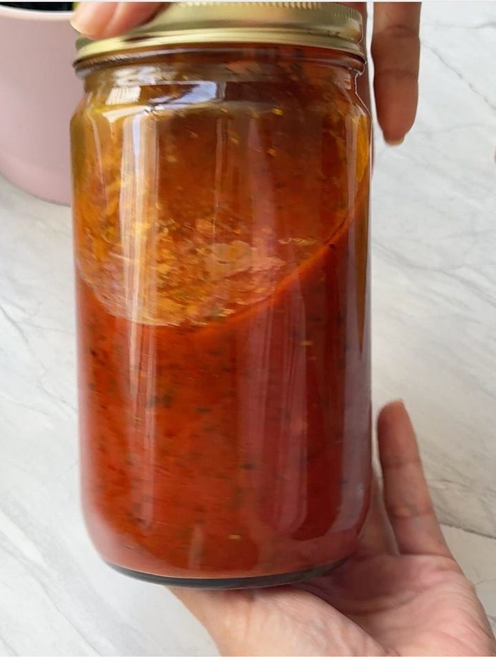 Receta de salsa de tomate casera