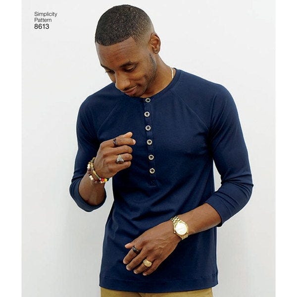 A modern Simplicity pattern, looking way cooler than the others.