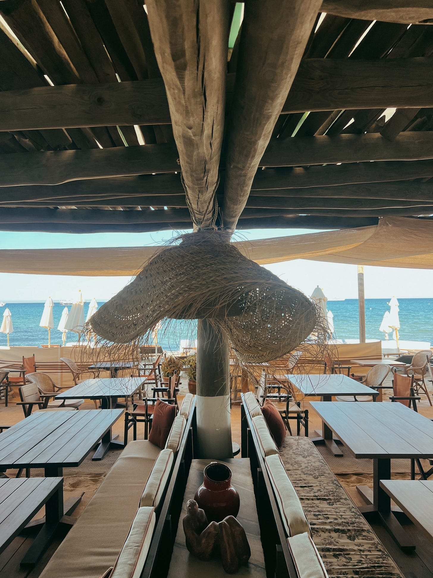 Saint-Tropez beach clubs — La Réserve à la Plage on Pampelonne beach