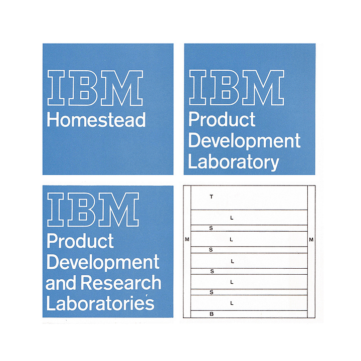 IBM design system by Paul Rand