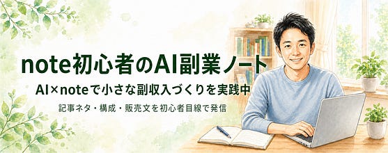 のぶお|AIとnote副業の実践記録