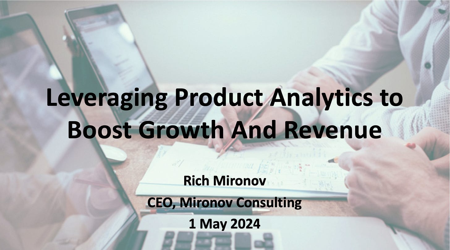 Analytics talk intro slide Analytics talk intro slide