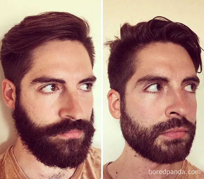50 Amazing Transformations That Show The Difference Between A Well Maintained Beard Vs ... 50 Amazing Transformations That Show The Difference Between A Well Maintained Beard Vs ...