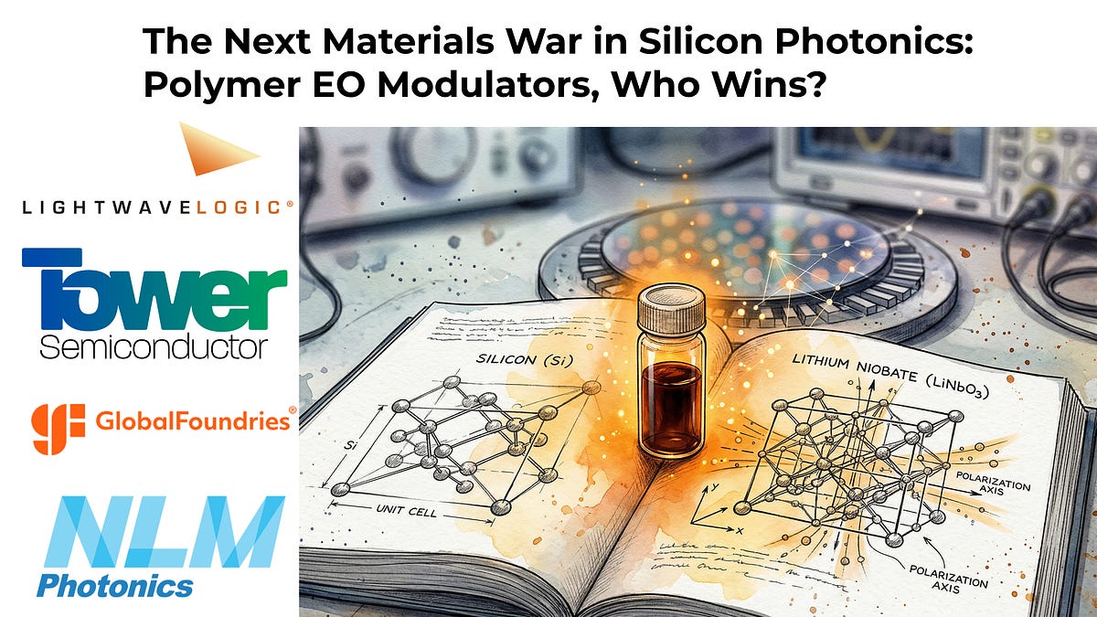 The Next Materials War in Silicon Photonics: Polymer EO Modulators, Who ...