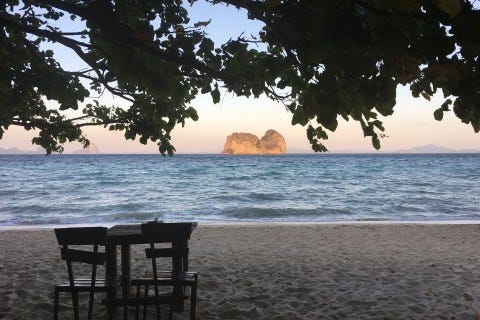 Last light on the main beach. Photo: Stuart McDonald Last light on the main beach. Photo: Stuart McDonald
