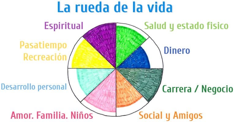 La rueda de la vida. La rueda del equilibrio de la vida online