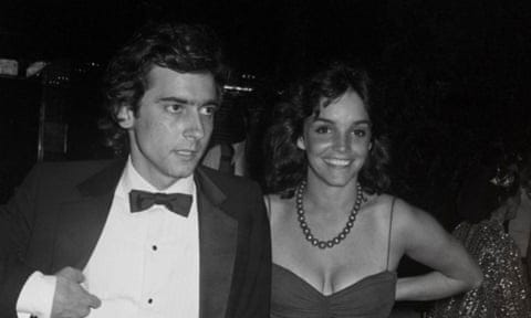 Griffin Dunne and Brooke Adams in New York, 1985.