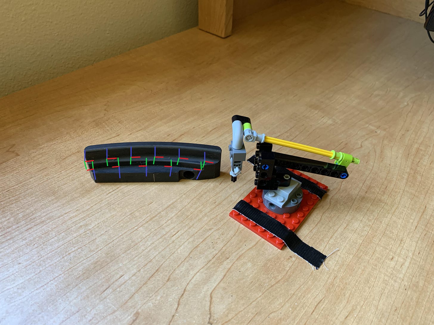 robot kinematic chain linear targets