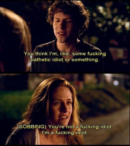 This may contain: two different scenes from the twilight saga, one with an image of a man and woman talking