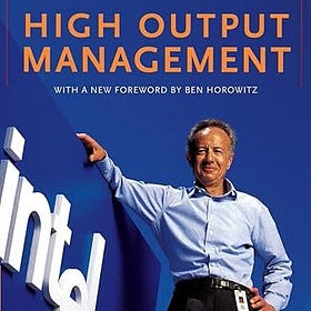 High Output Management by Andrew S. Grove #Audiobook