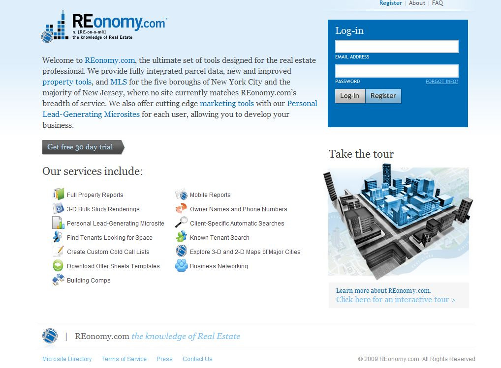 reonomy-home REonomy.com: The Next Big Thing?