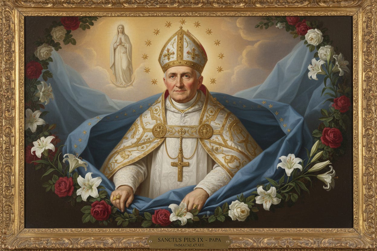 Saint Pius IX—A Legacy Intertwined with Marian Devotion