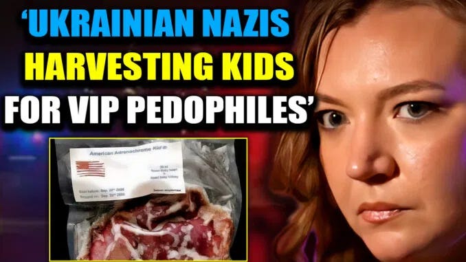 A whistleblower who worked with the Organization for Security and Co-operation in Europe (OSCE) revealed in a video interview that Ukrainian Nazi groups are harvesting the organs of children in basement labs that are being discovered after the buildings are destroyed by Russian strikes.