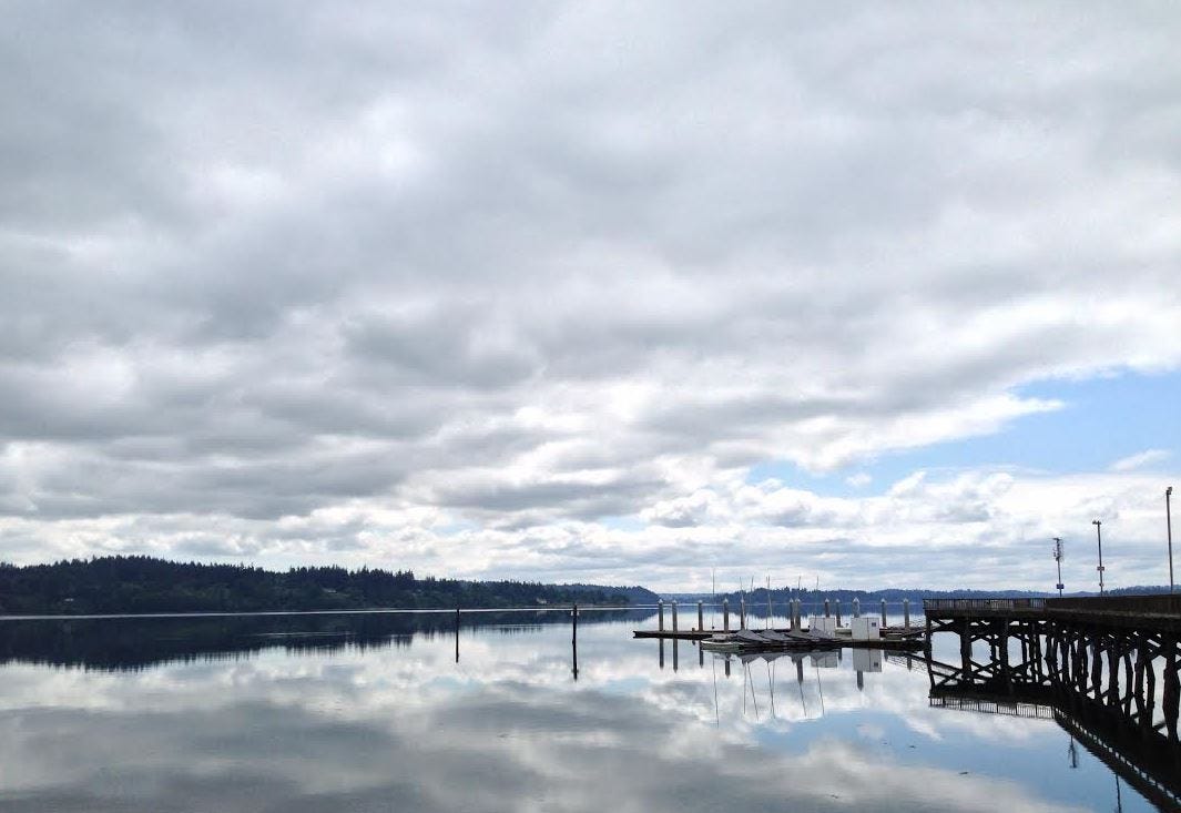 clouds @ port of silverdale