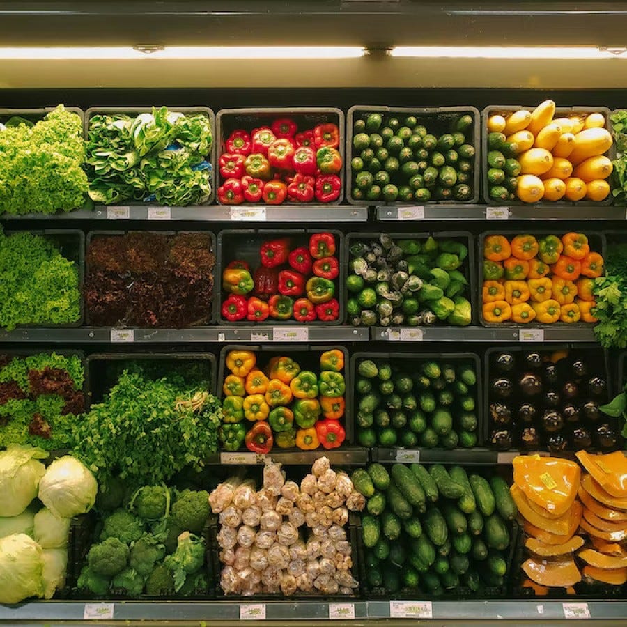 Produce section