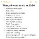 Making the Most of 2024