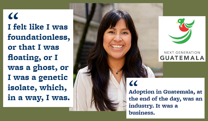 Una foto de Gemma Givens, Fundadora de Next Generation Guatemala