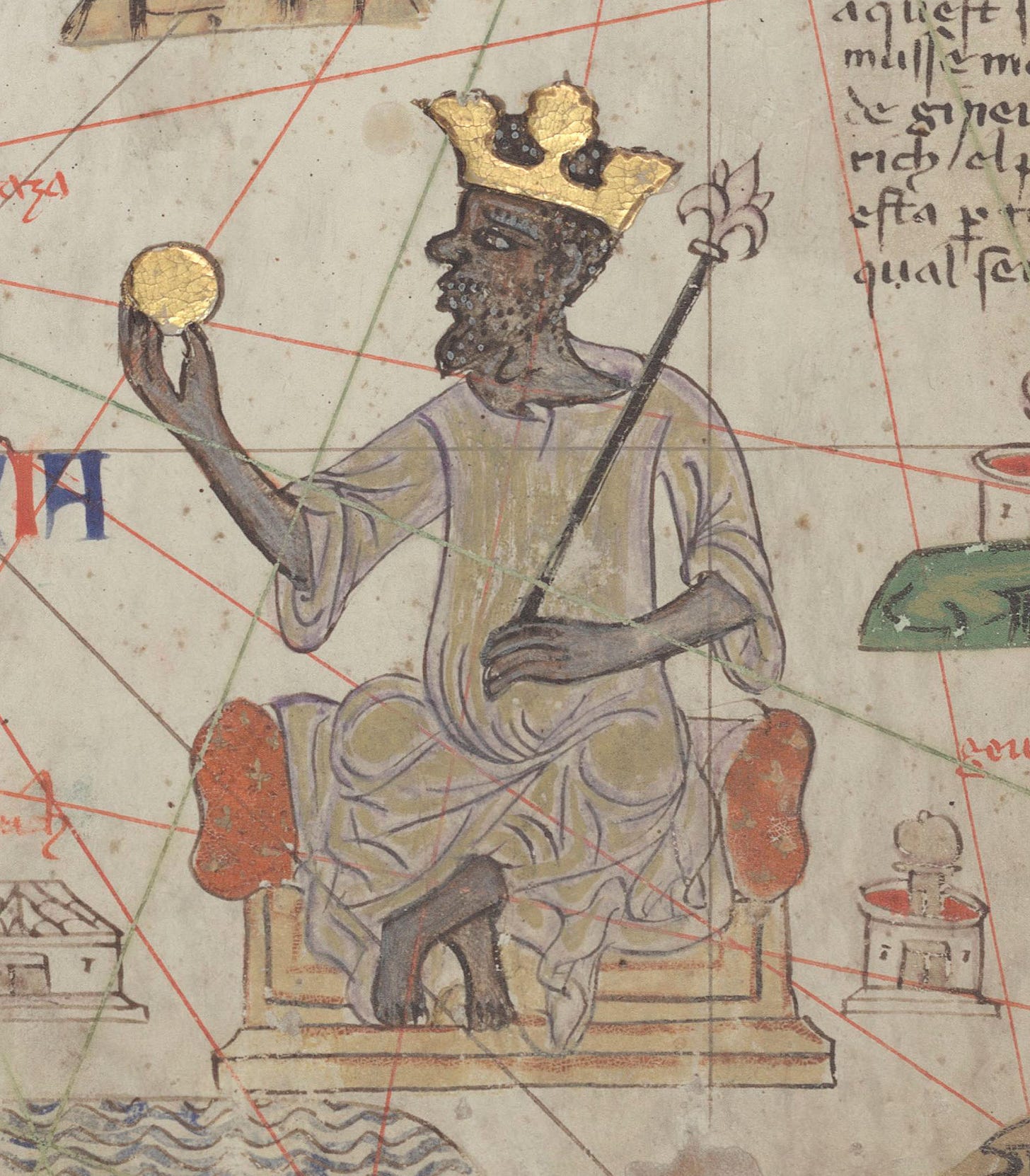 Catalan Atlas BNF Sheet 6 Mansa Musa (cropped).jpg