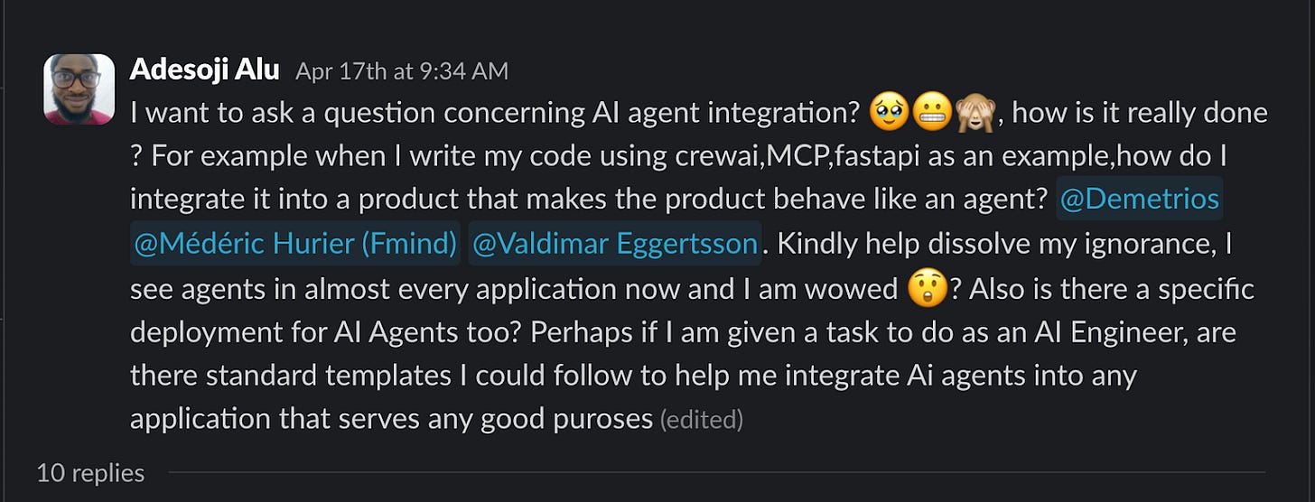 👉Discussion in the MLOps.community Slack (Join the Slack community here; Slack sign-up required).