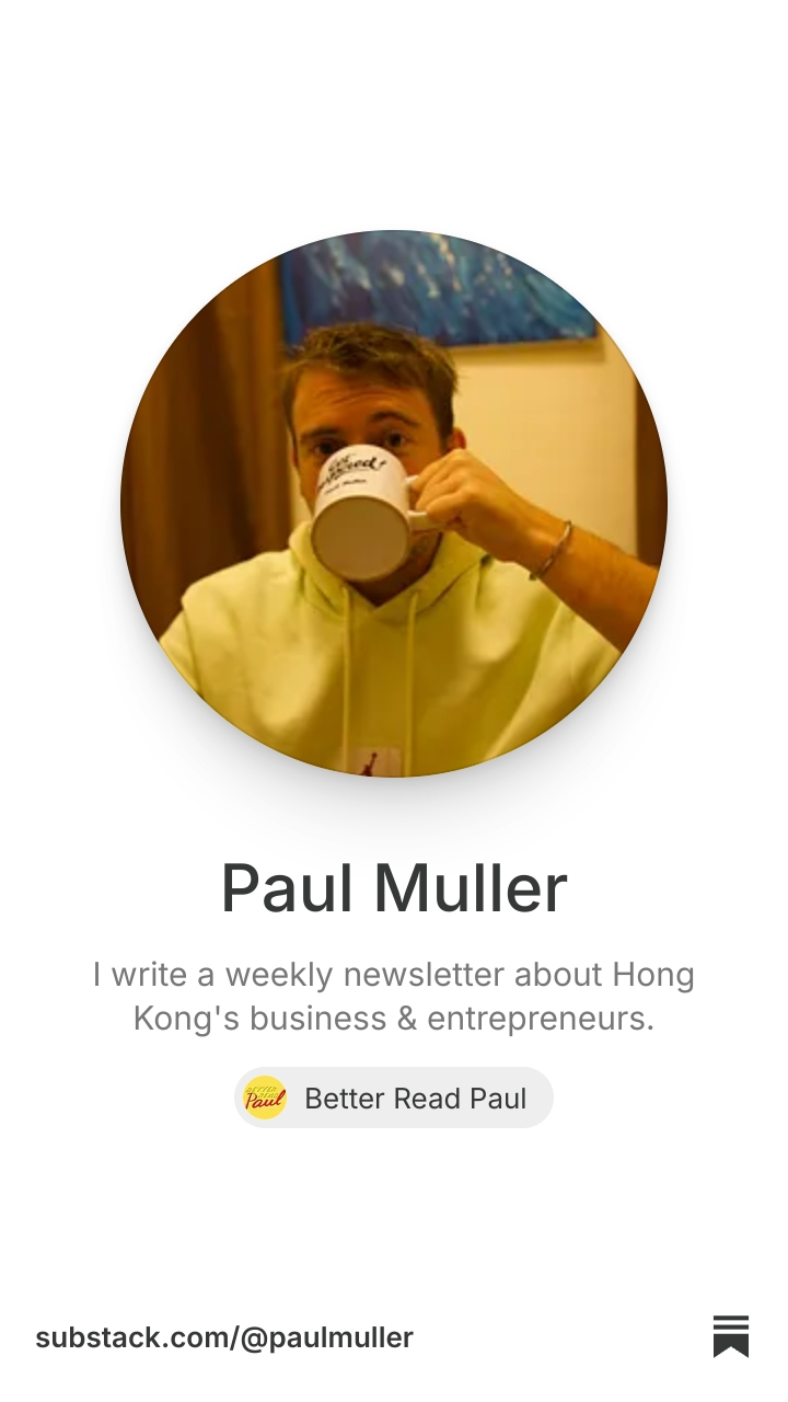 Paul Muller | Substack