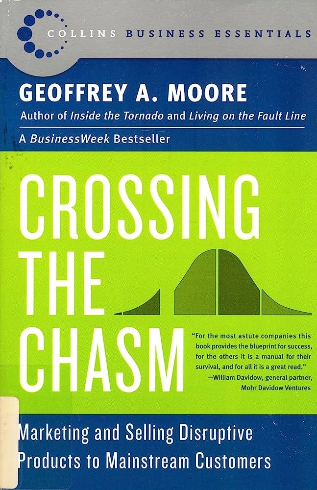 Crossing the Chasm: Marketing and Selling High-Tech Products to Mainstream  Customers: Geoffrey A. Moore, Regis McKenna: 9780060517120: Amazon.com:  Books